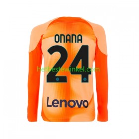 Inter Milan Andre Onana 24 Voetbalshirts Doelman Vierde 2022-23 - LS